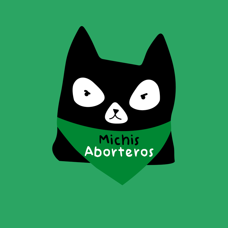 Gatito michis aborteros parpadeando